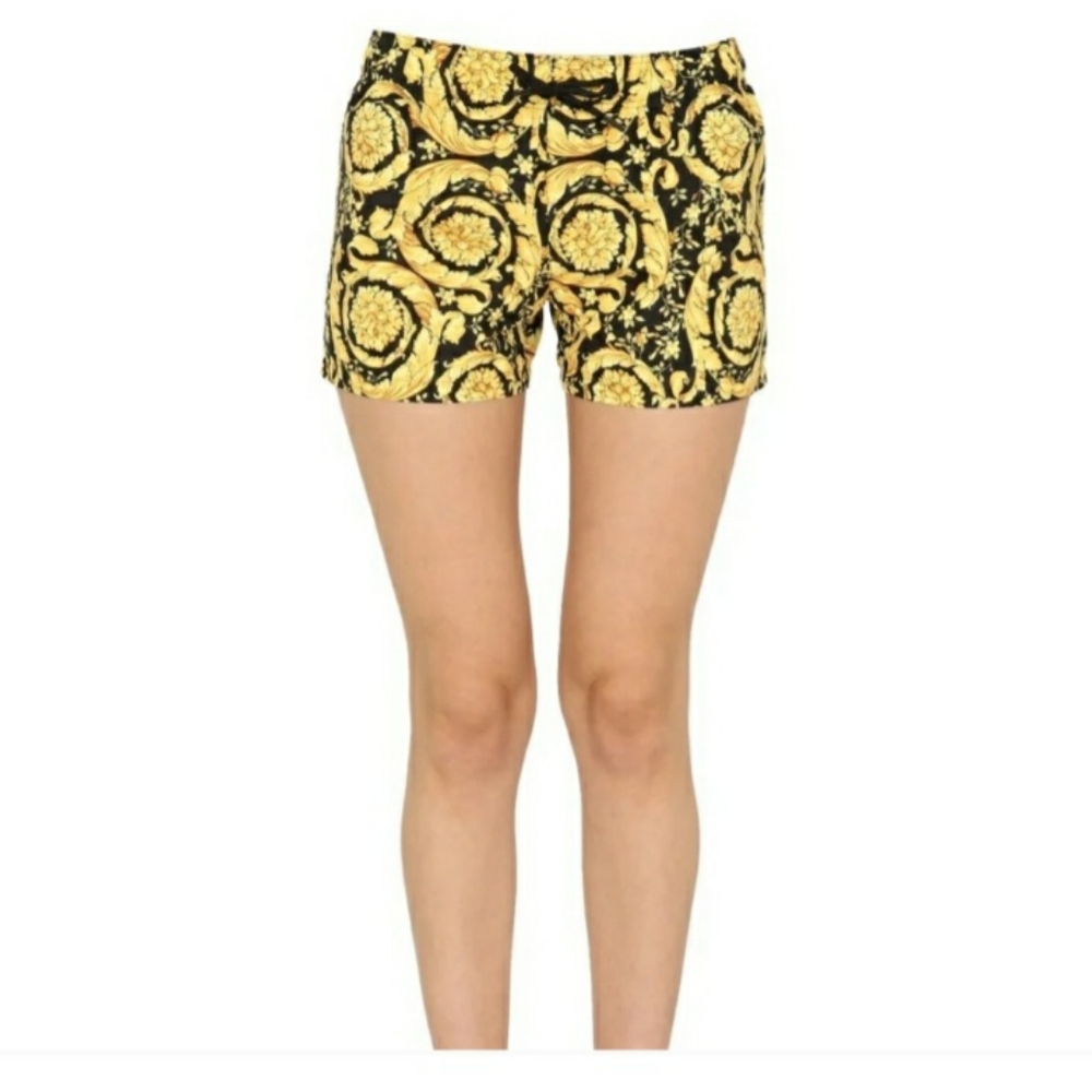 Medusa shorts with drawstring